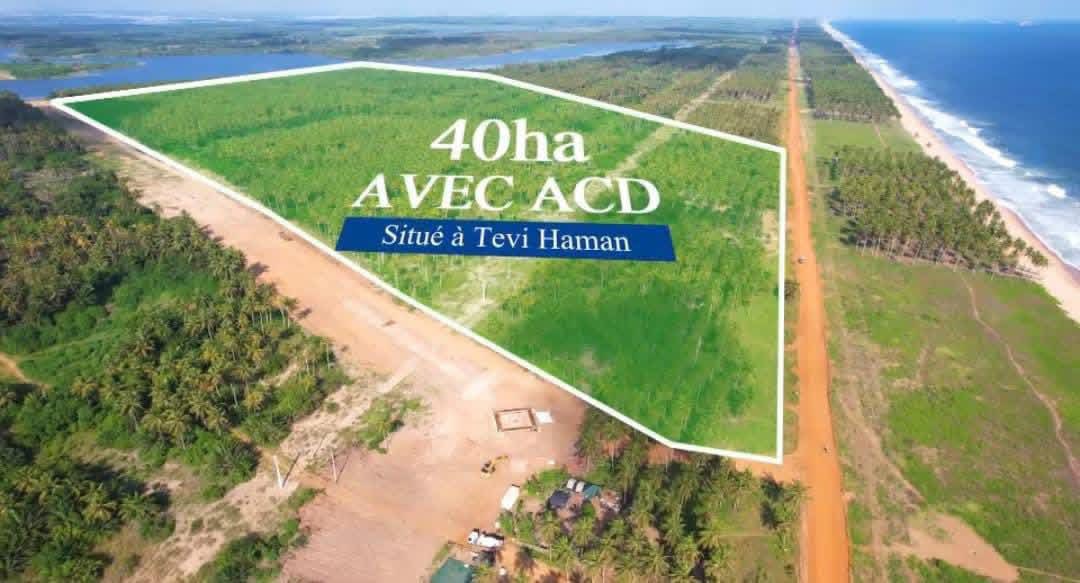 VENTE AU M² : 40 HA A JACQUEVILLE