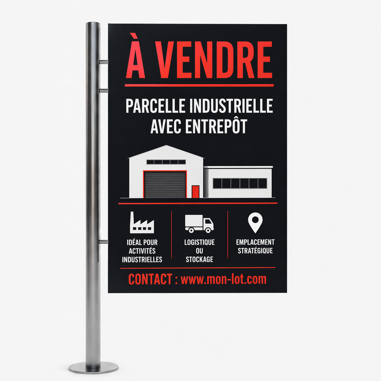 EN VENTE : LOT INDUSTRIEL